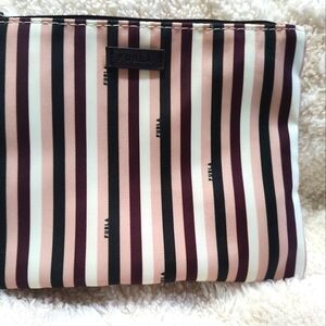 Furla Striped Clutch